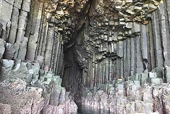 Fingals Cave Staffa Interior