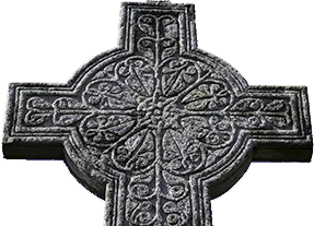 Oronsay Cross Close-up